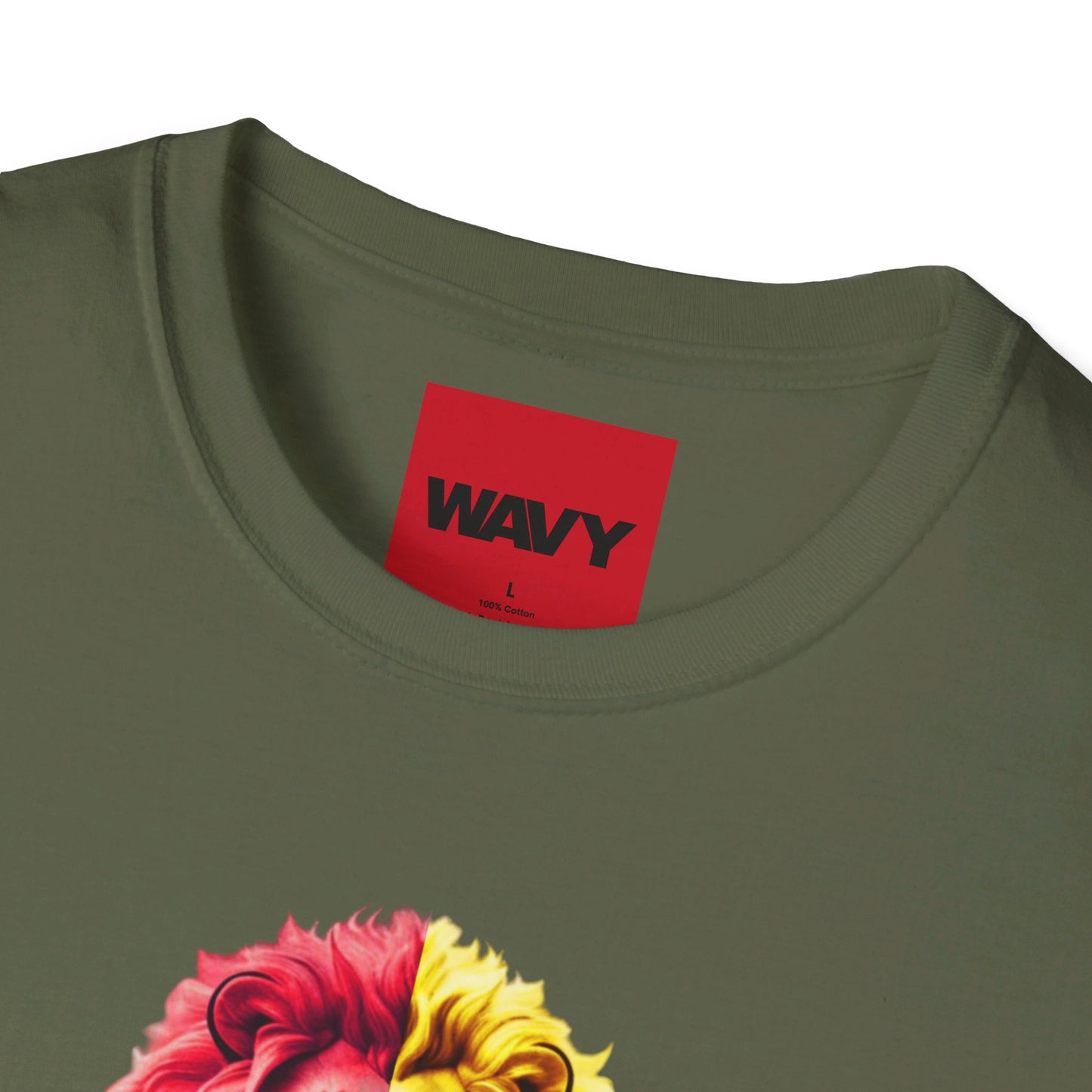 Mens WAVY Alpha Short Sleeve Tee