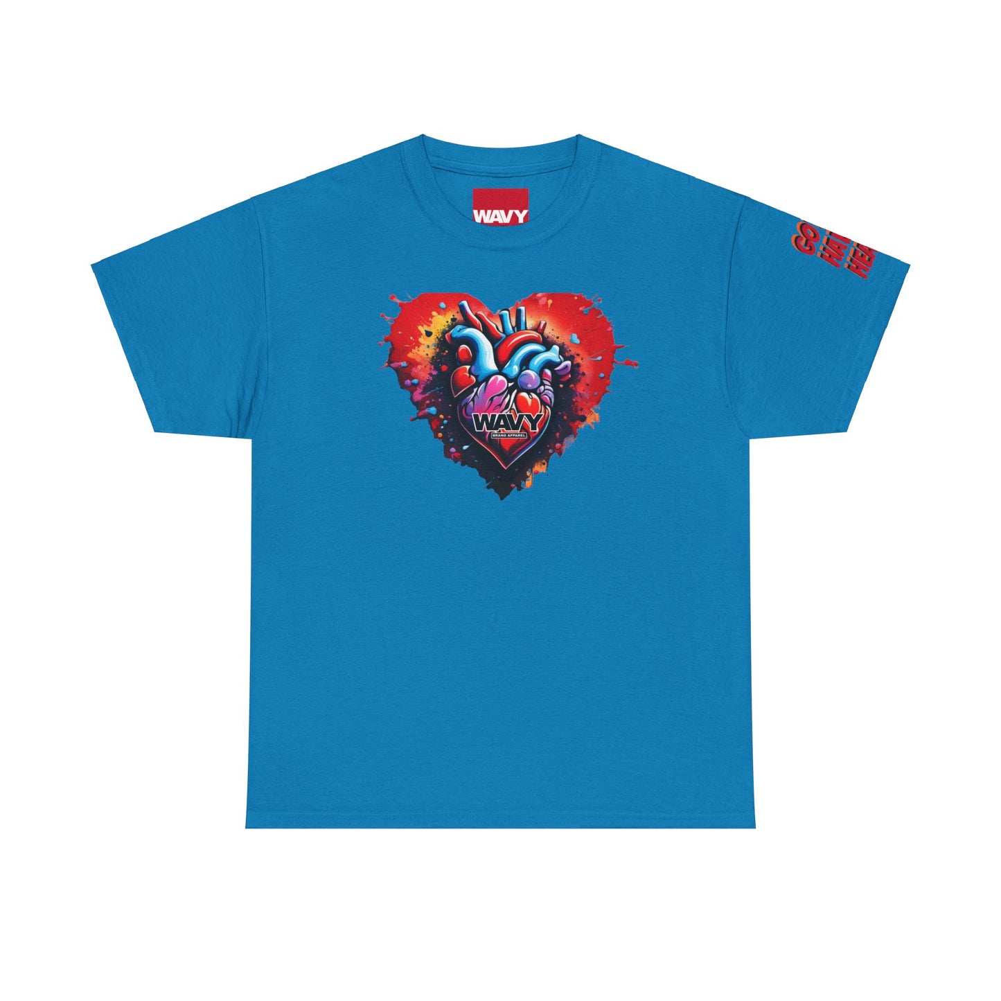 Mens WAVY Brand Gotta Have Heart crewneck tee