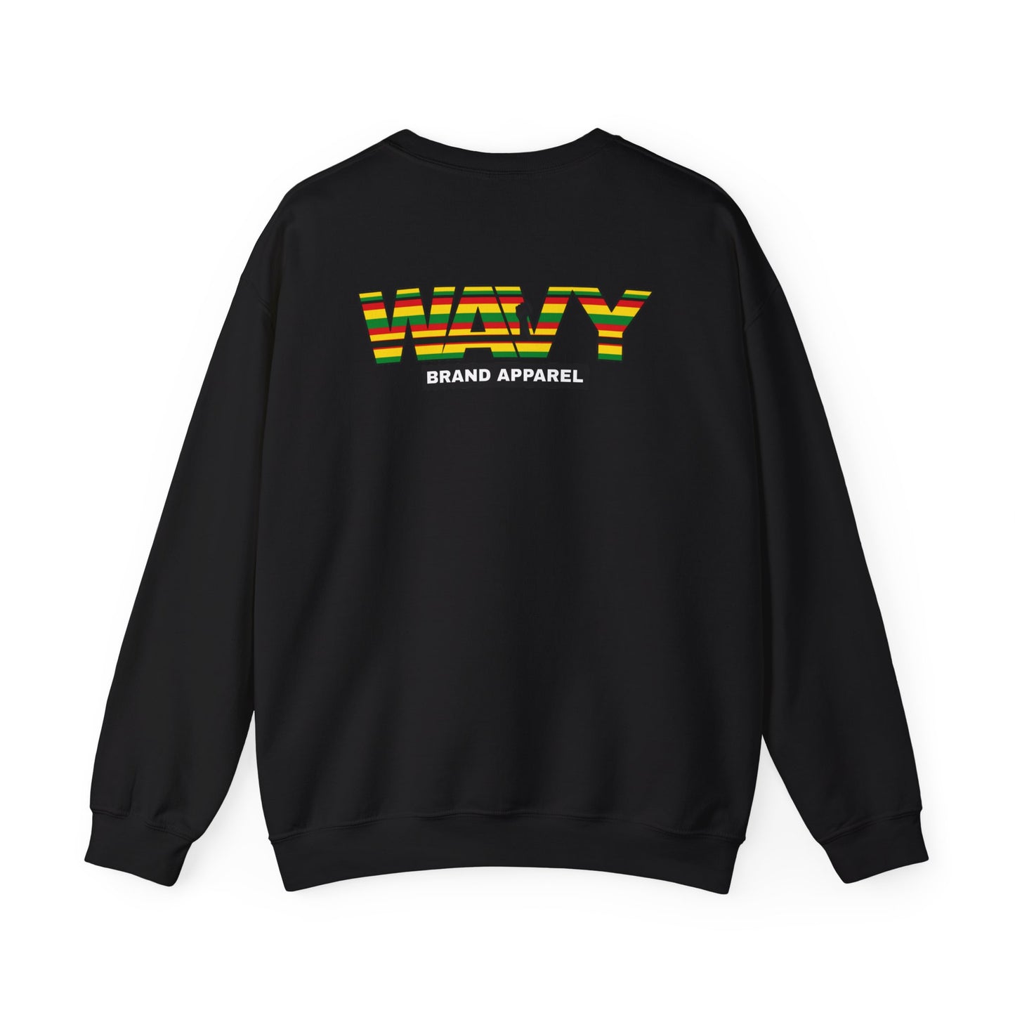WAVY Brand Unisex Black History Month Crewneck Sweater