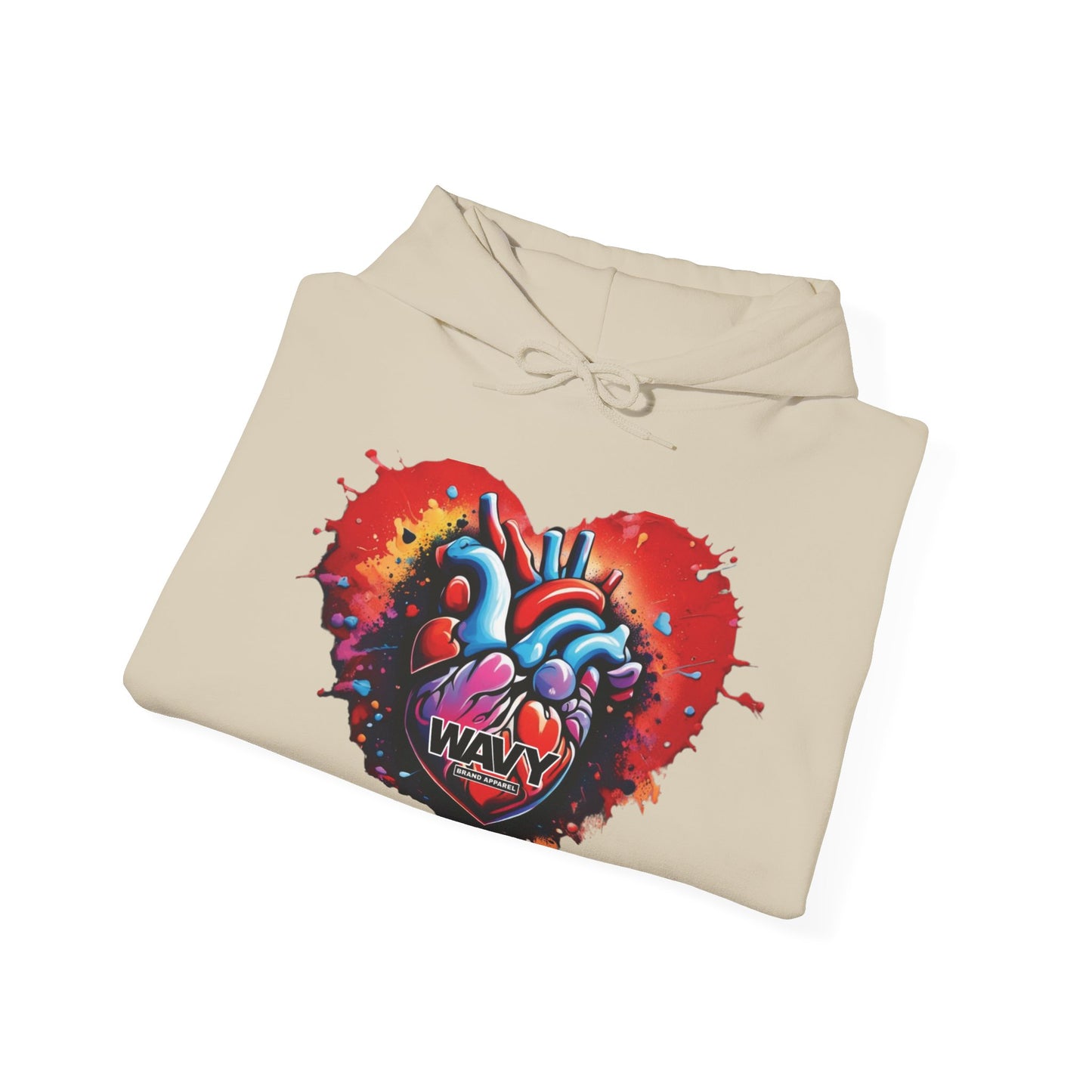 Unisex WAVY Gotta Have Heart Hoody