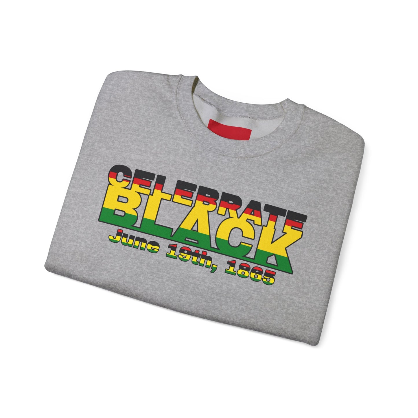 WAVY Brand Unisex Black History Month Crewneck Sweater