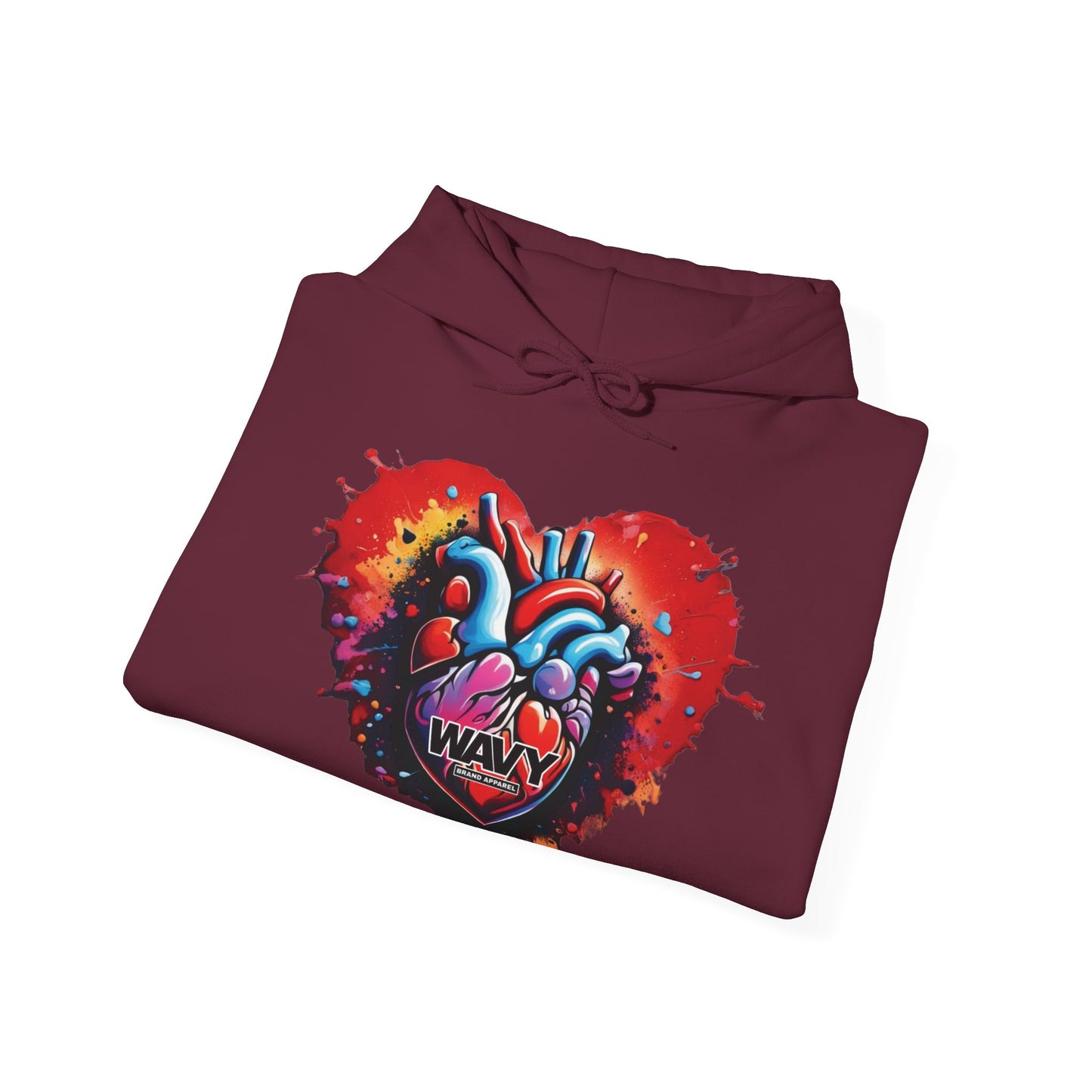 Unisex WAVY Gotta Have Heart Hoody