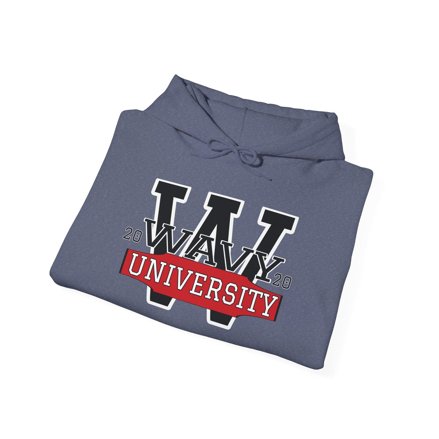 WAVY Brand University Unisex Banner Crewneck Hoody