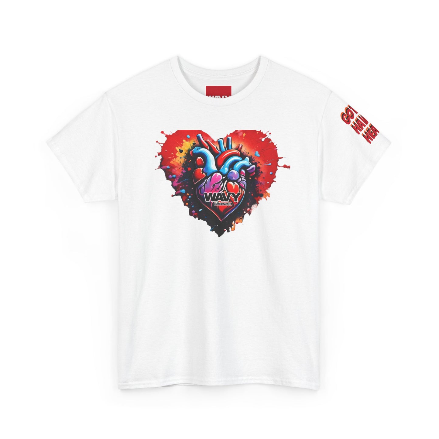 Mens WAVY Brand Gotta Have Heart crewneck tee