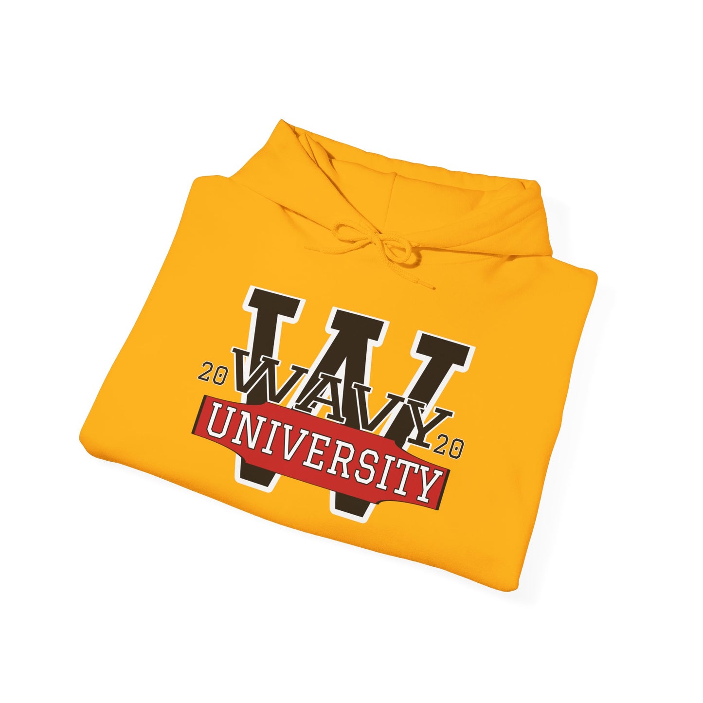 WAVY Brand University Unisex Banner Crewneck Hoody