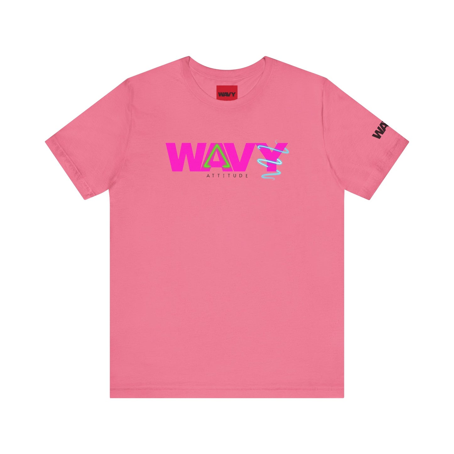 Womens WAVY Originals Attitude Short Sleeve Tee