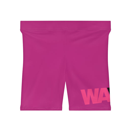 Womens WAVY Brand 2 Tone Biker Shorts