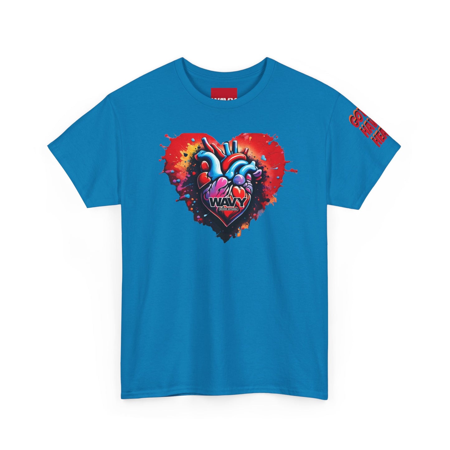 Mens WAVY Brand Gotta Have Heart crewneck tee