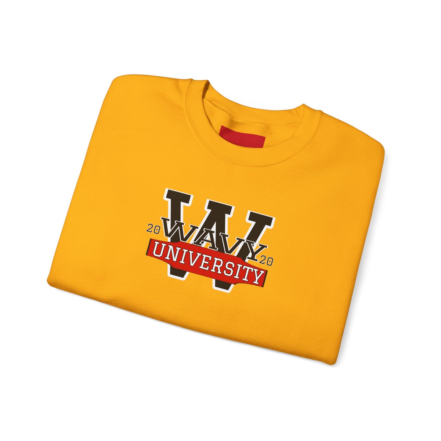 WAVY Brand University Unisex Banner Crewneck Sweater