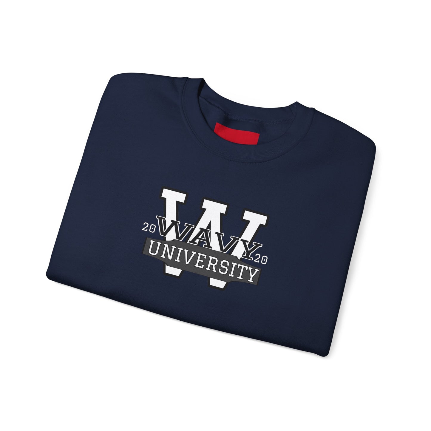 WAVY Brand University Unisex Banner Crewneck Sweater