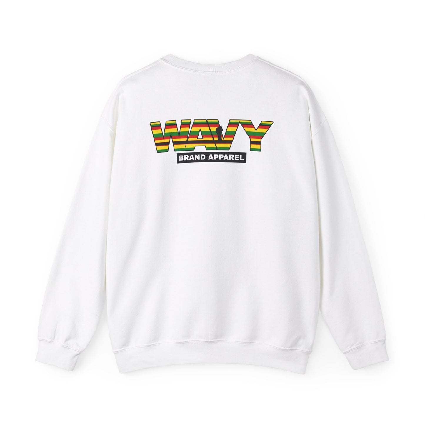 WAVY Brand Unisex Black History Month Crewneck Sweater