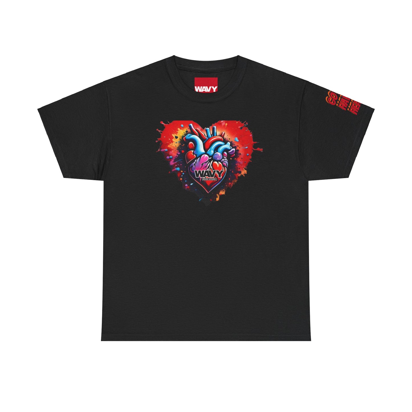 Mens WAVY Brand Gotta Have Heart crewneck tee