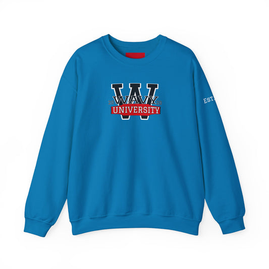 WAVY Brand University Unisex Banner Crewneck Sweater