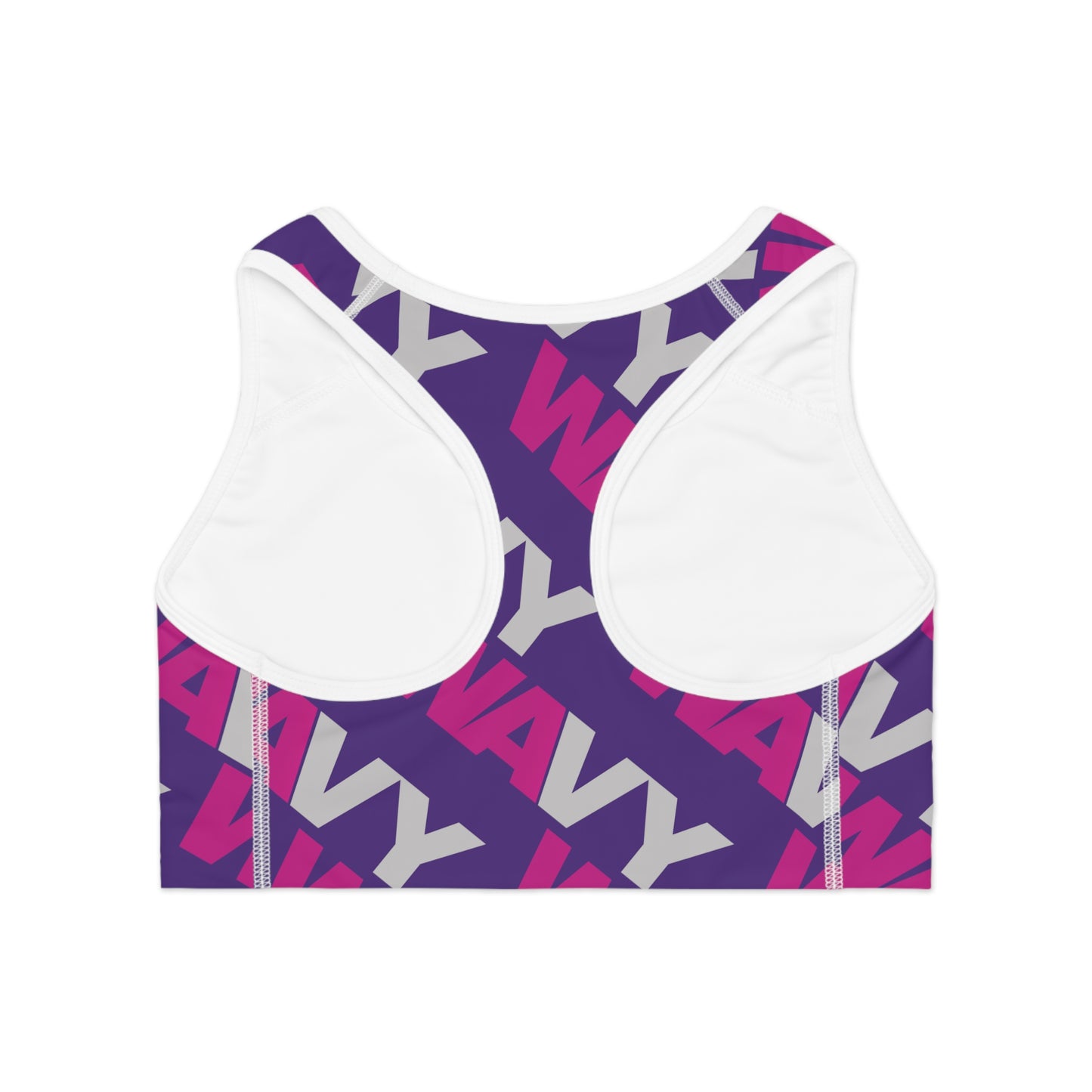 WAVY Brand Womens 2 Tone Sports Bra