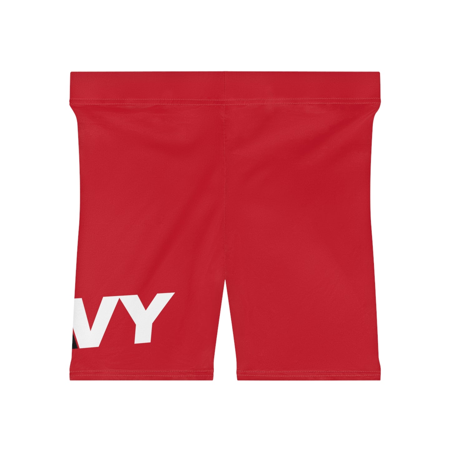 Womens WAVY Brand 2 Tone Biker Shorts