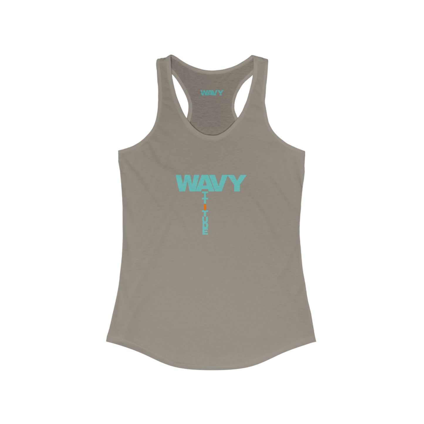 WAVY Brand Womens Racerbank Attitude Tank