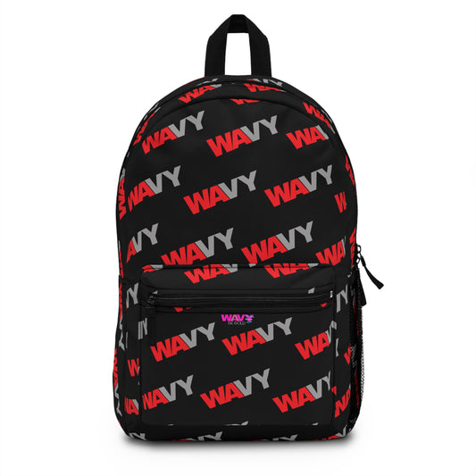 WAVY Brand All Over Print Backpack