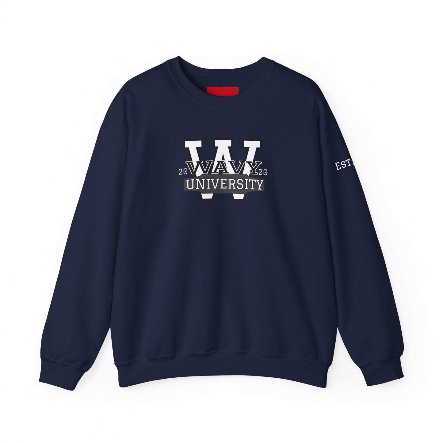 WAVY Brand University Unisex Banner Crewneck Sweater