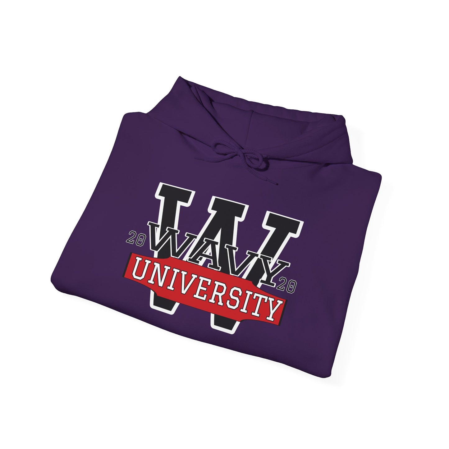 WAVY Brand University Unisex Banner Crewneck Hoody