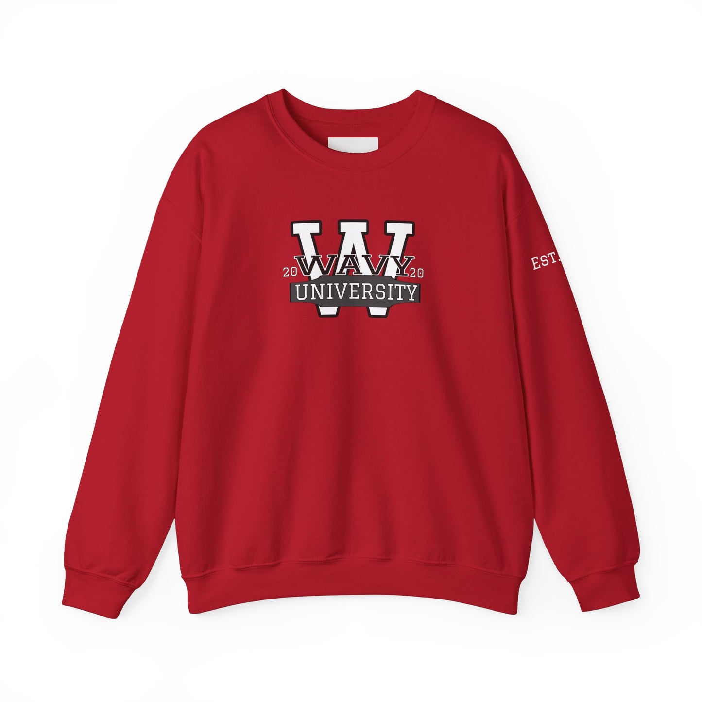 WAVY Brand University Unisex Banner Crewneck Sweater