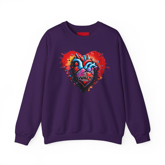 Unisex WAVY Gotta Have Heart Crewneck Sweater