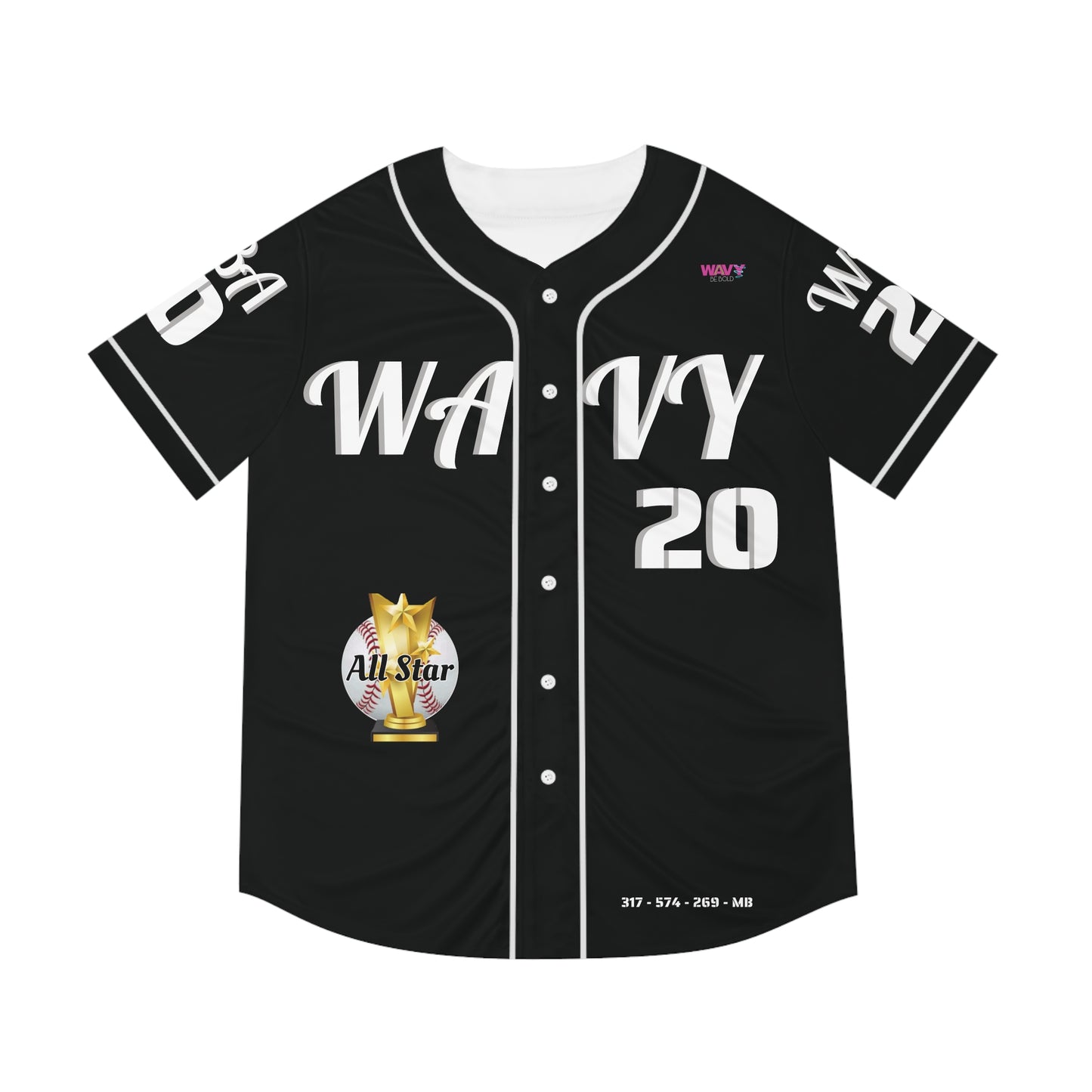 WAVY Brand All Star Baseball Jersey