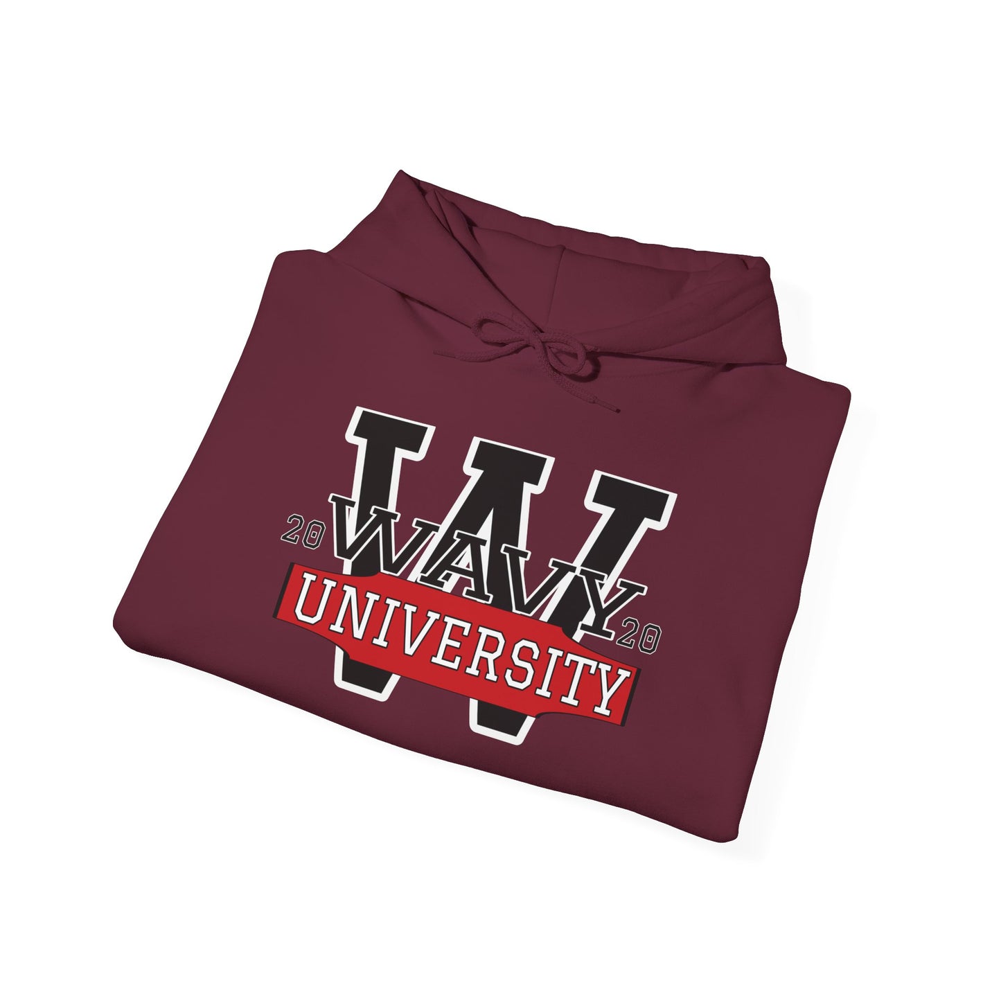 WAVY Brand University Unisex Banner Crewneck Hoody