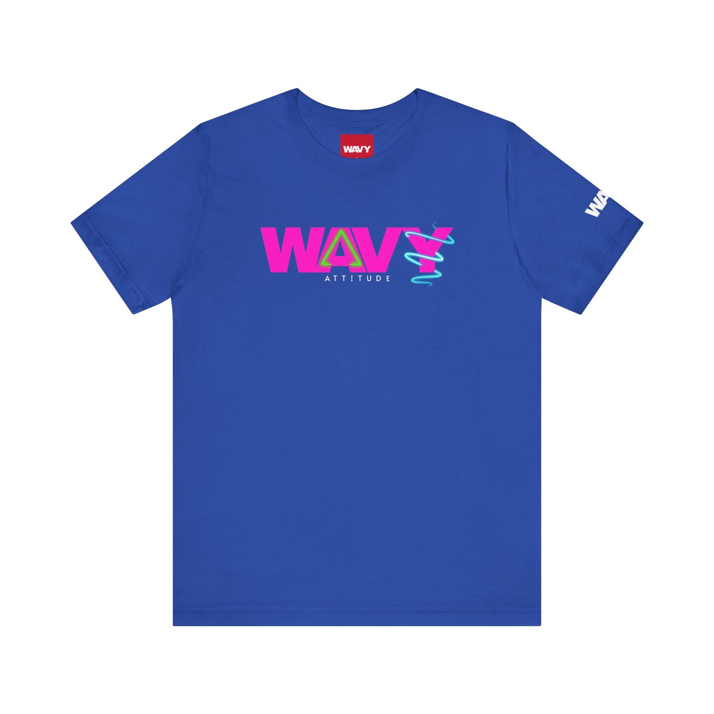 Womens WAVY Originals Attitude Short Sleeve Tee