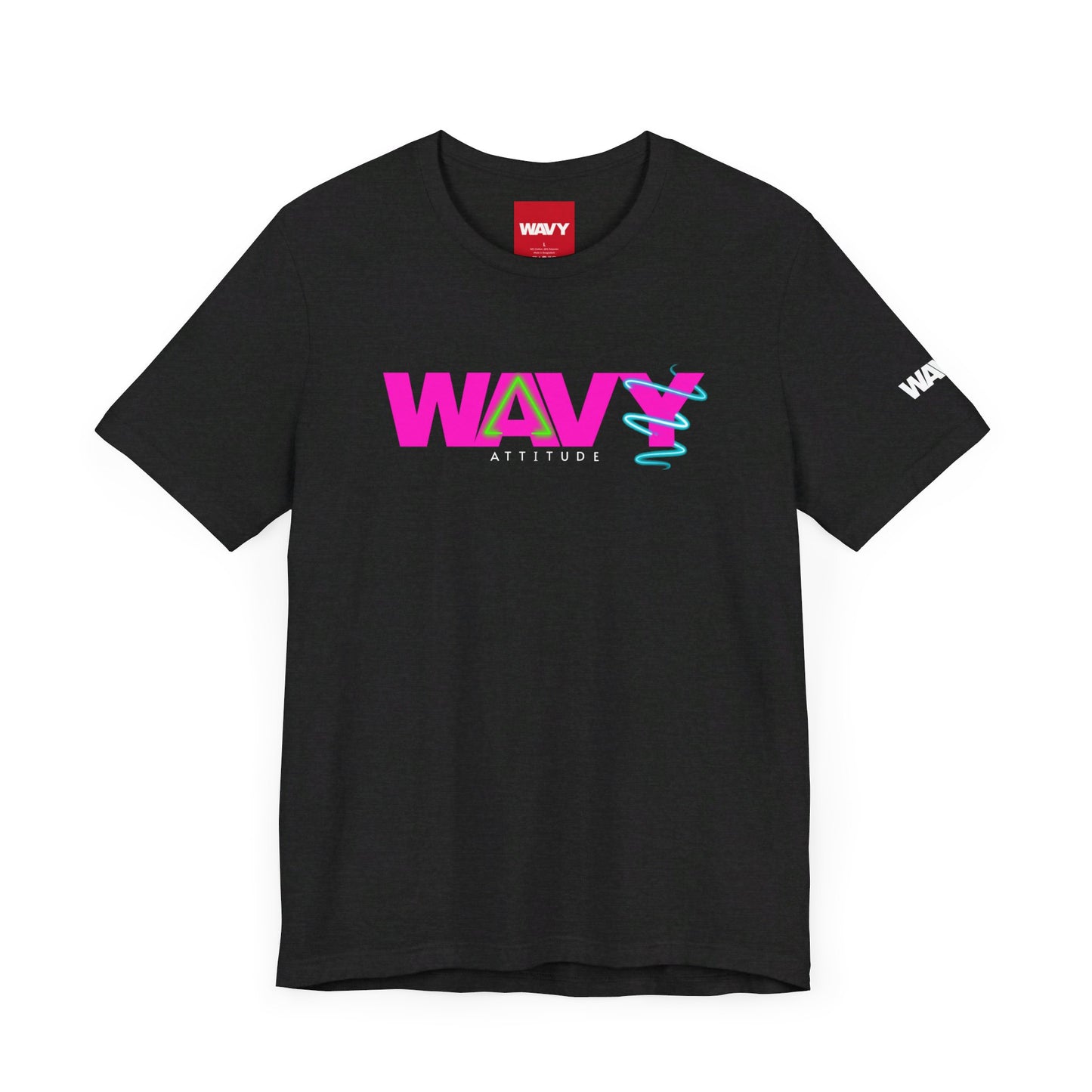 Womens WAVY Originals Attitude Short Sleeve Tee