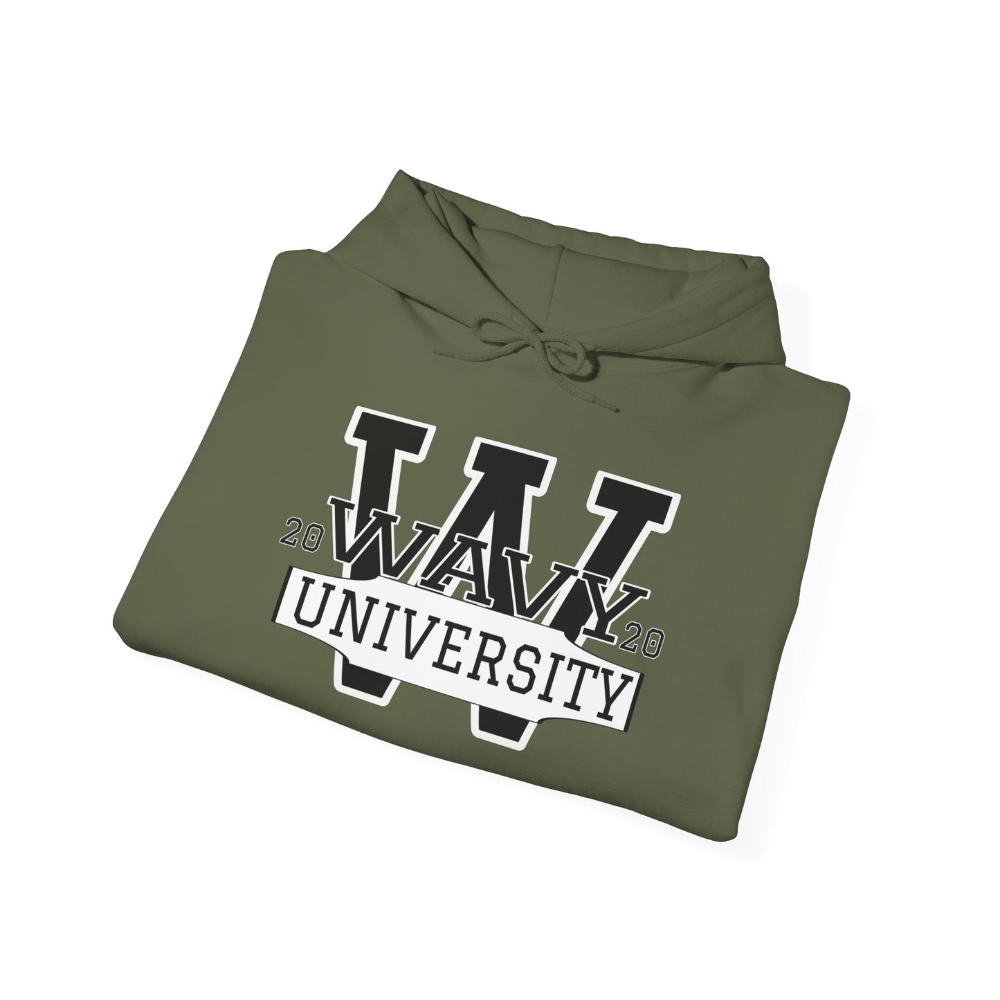 WAVY Brand University Unisex Banner Crewneck Hoody