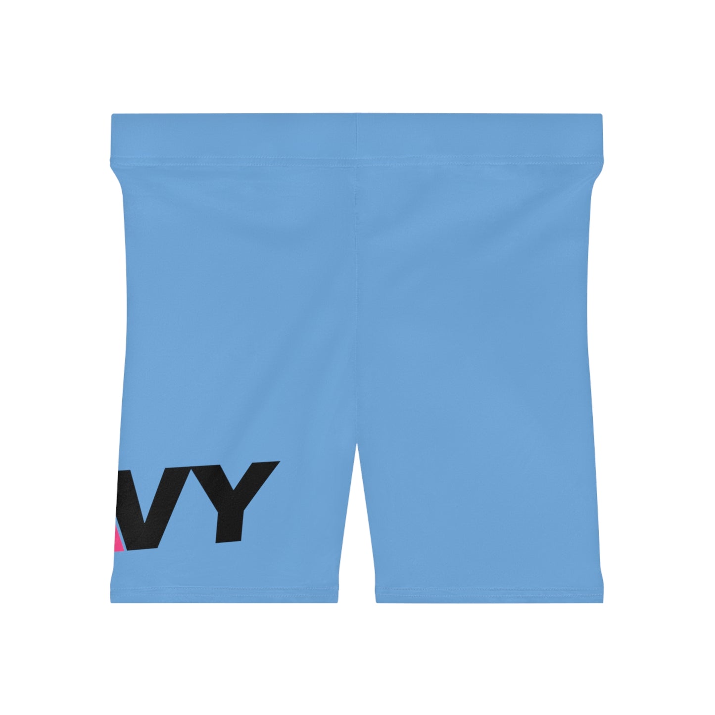 Womens WAVY Brand 2 Tone Biker Shorts