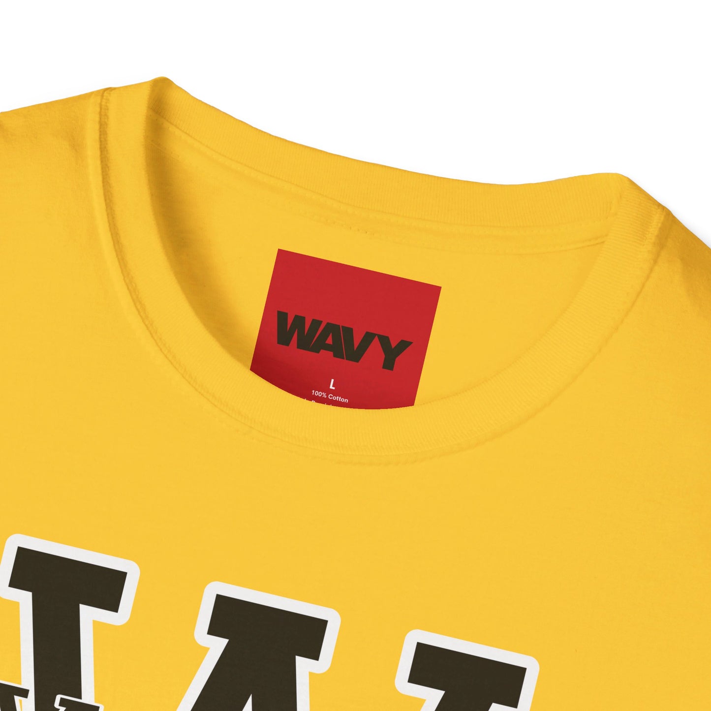 WAVY Brand University Banner Womens Crewneck Tee