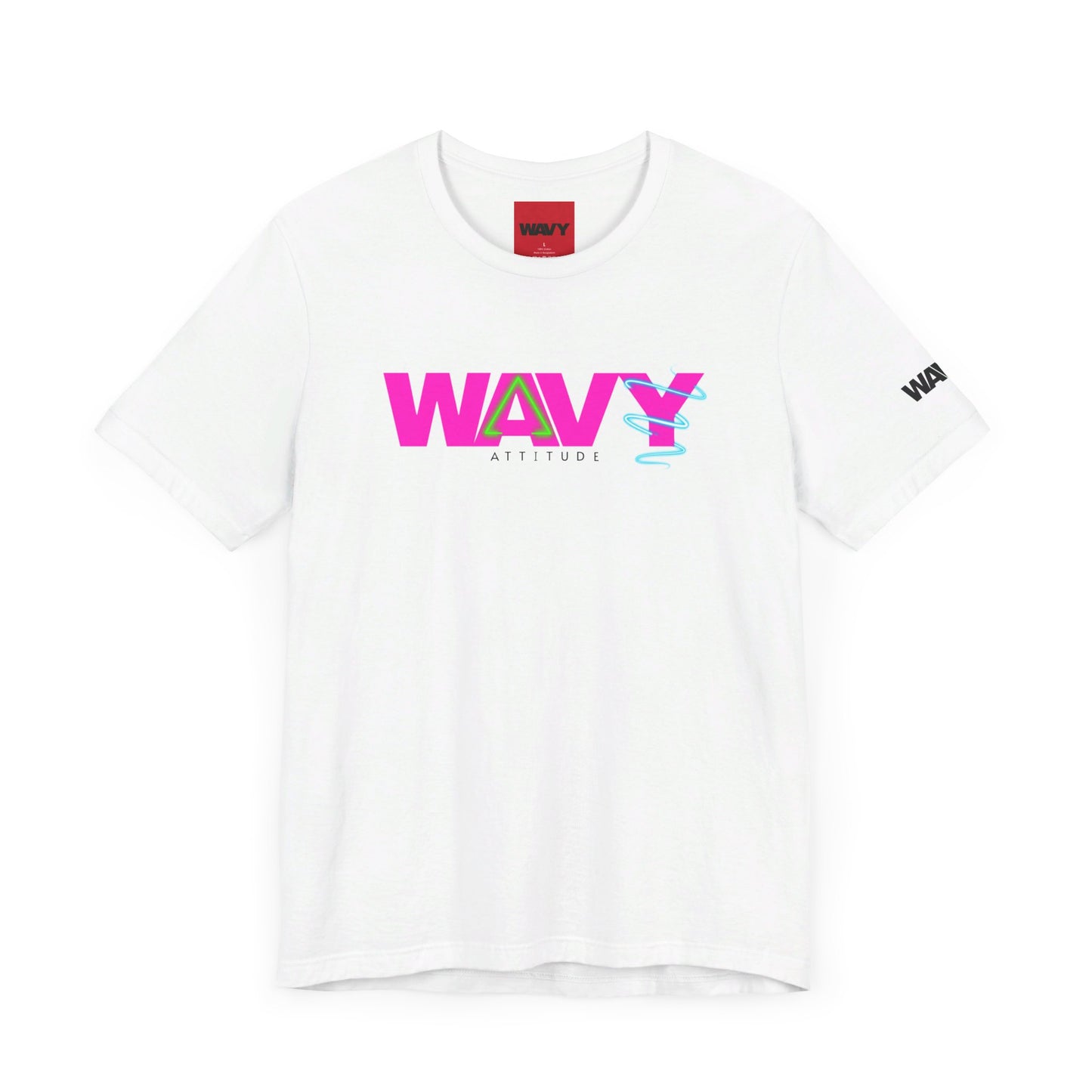 Womens WAVY Originals Attitude Short Sleeve Tee