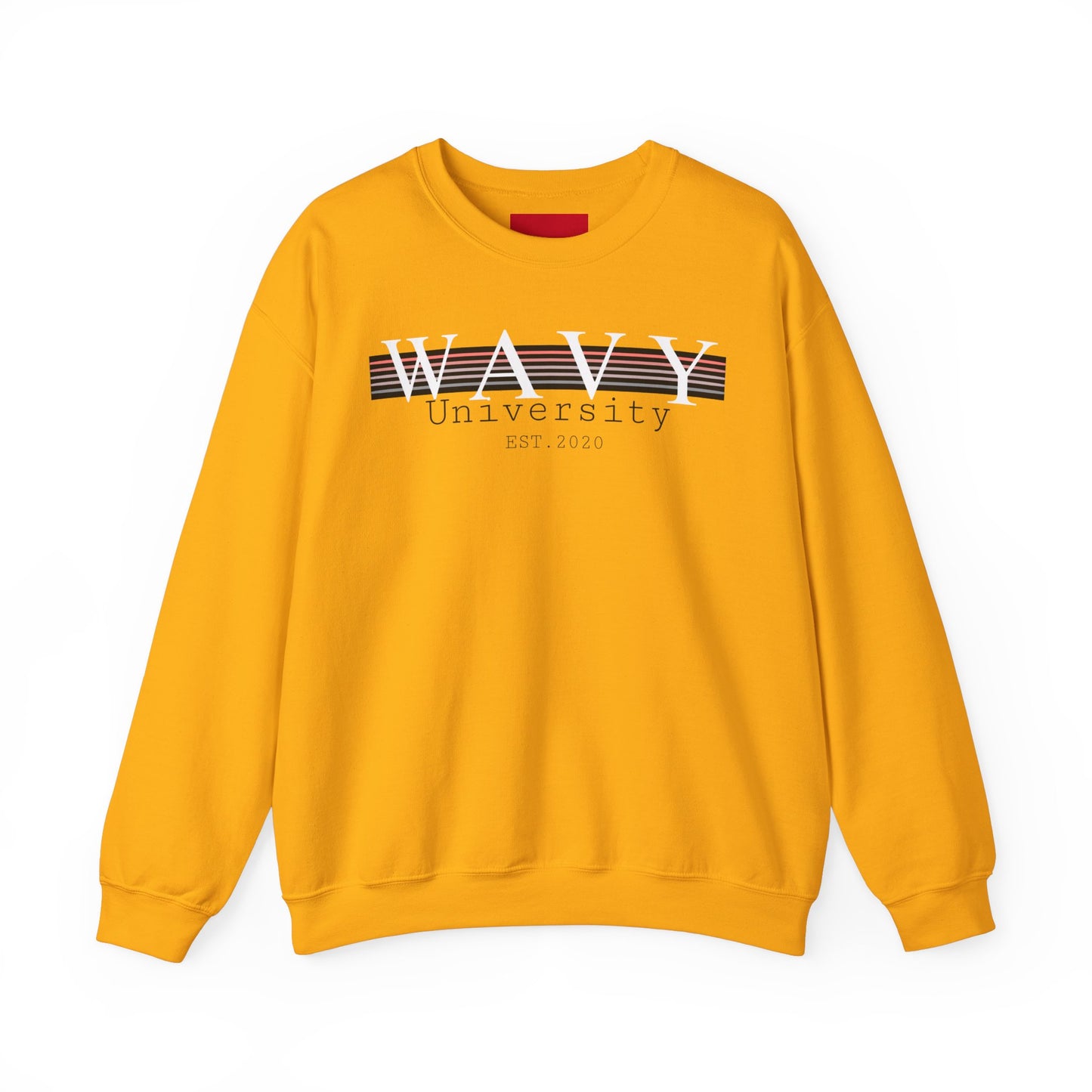 Mens WAVY Brand WAVY University Crewneck Sweater