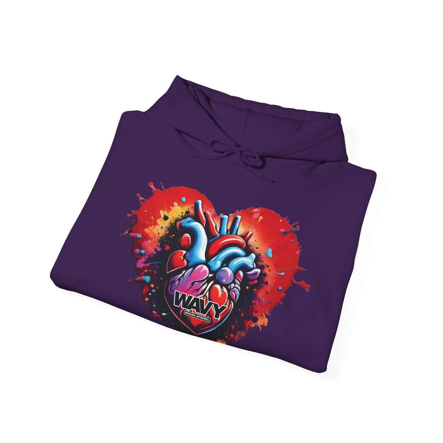Unisex WAVY Gotta Have Heart Hoody