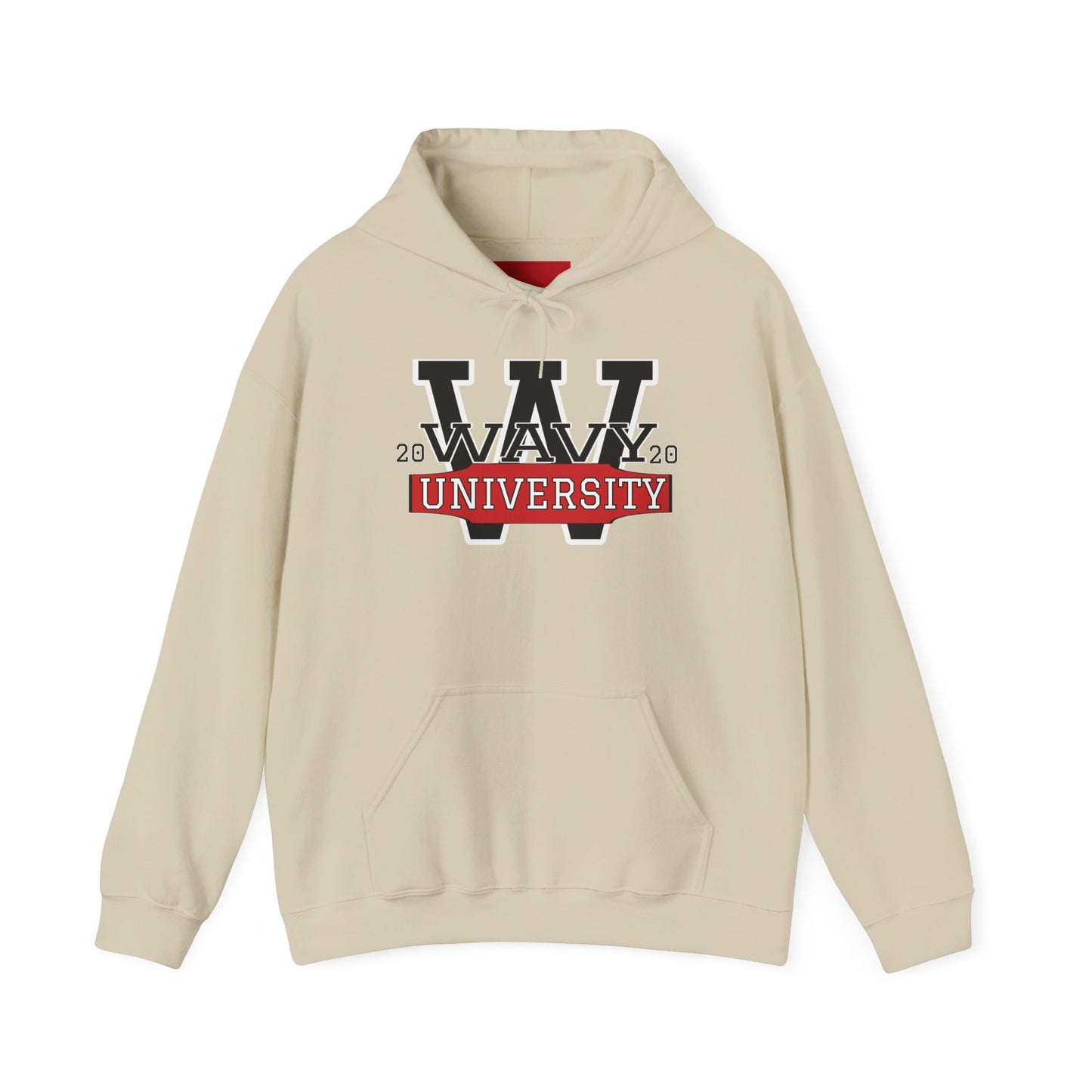 WAVY Brand University Unisex Banner Crewneck Hoody