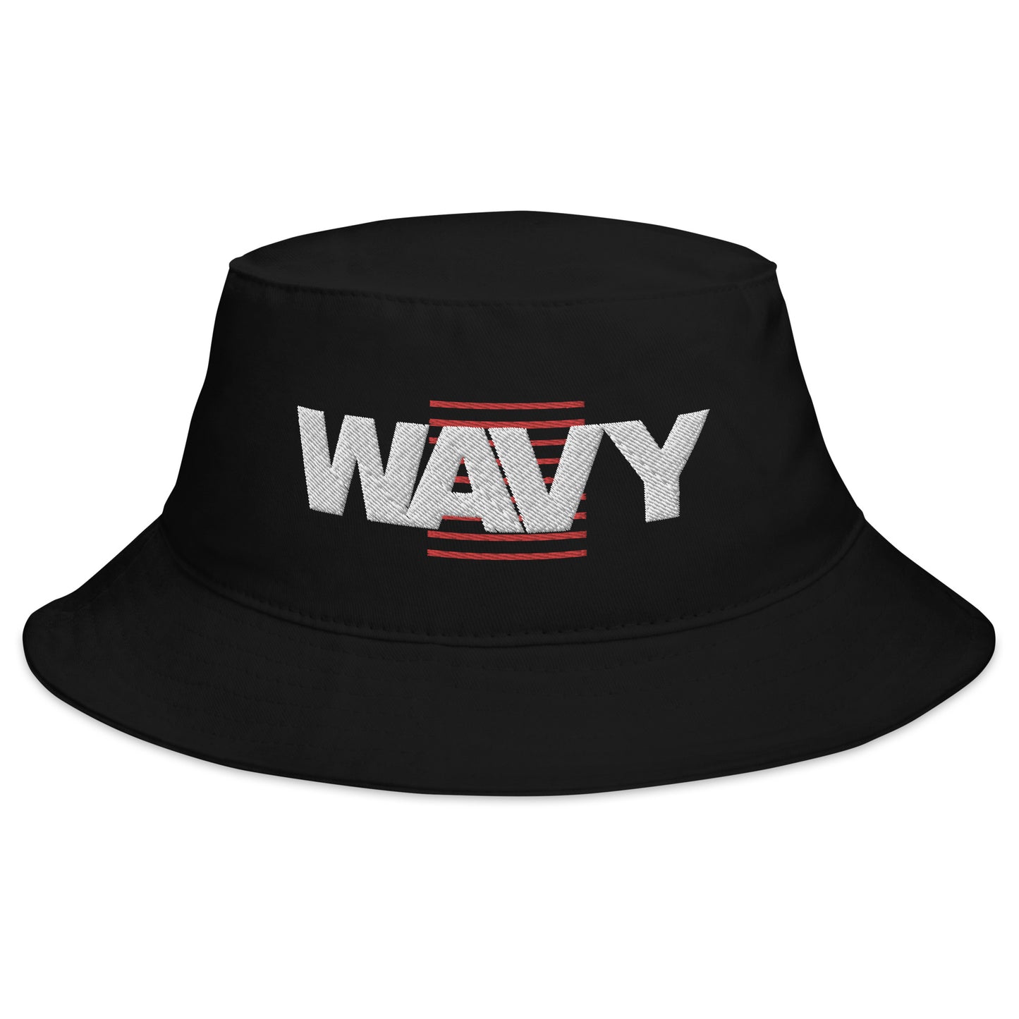 WAVY Brand Stripes Bucket Hat