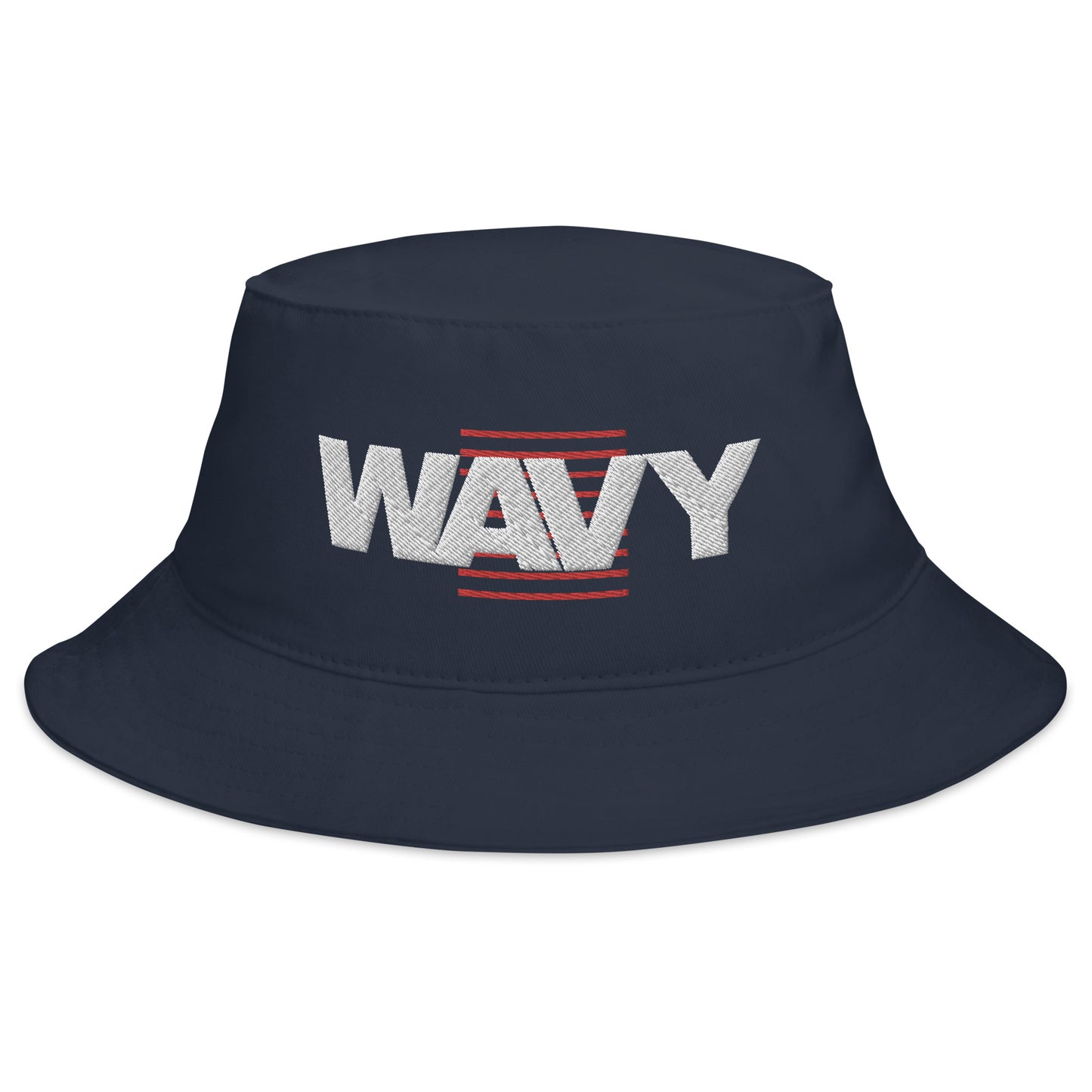 WAVY Brand Stripes Bucket Hat